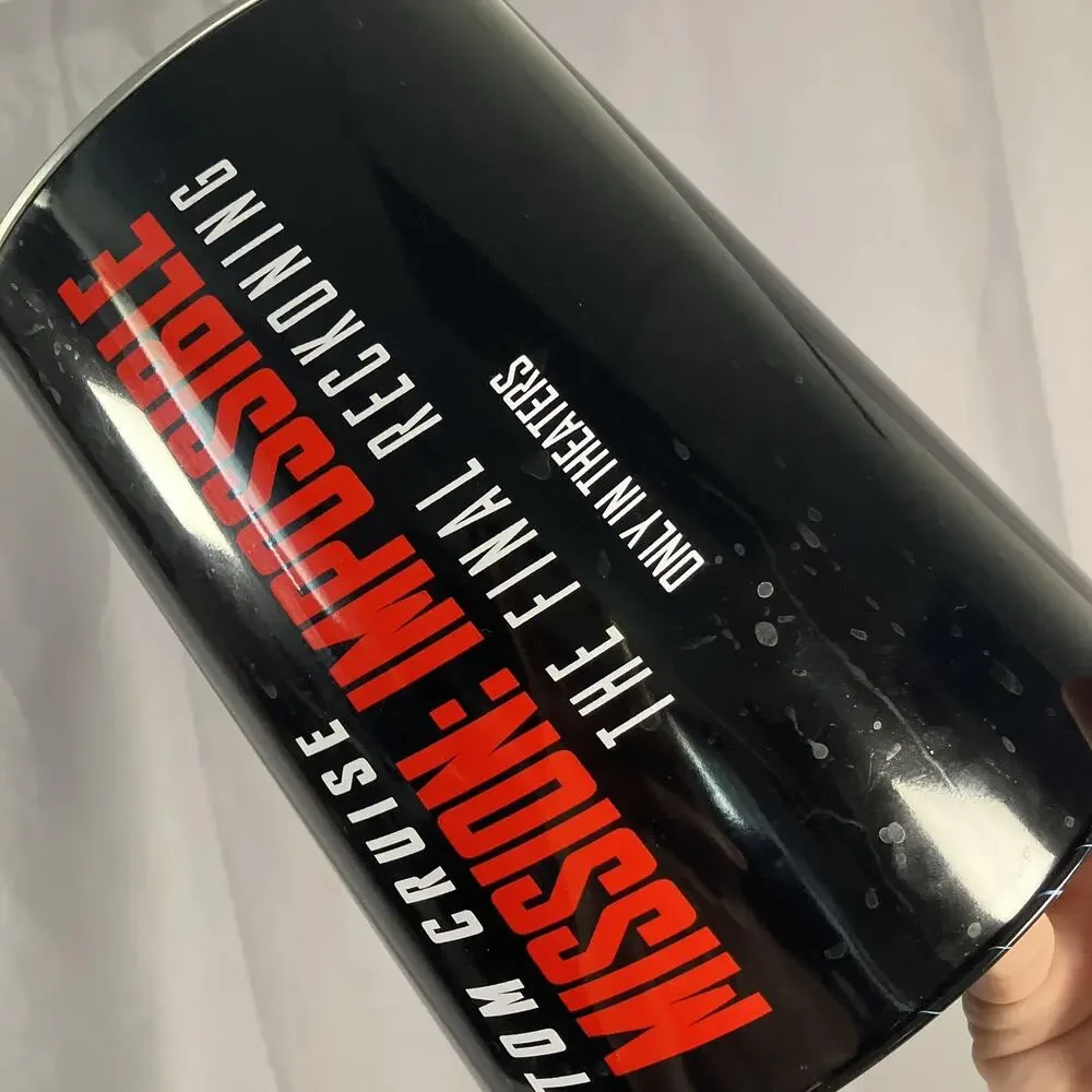 Mission Impossible Popcorn Bucket Movie Theater Promo Tom Cruise Final Reckoning